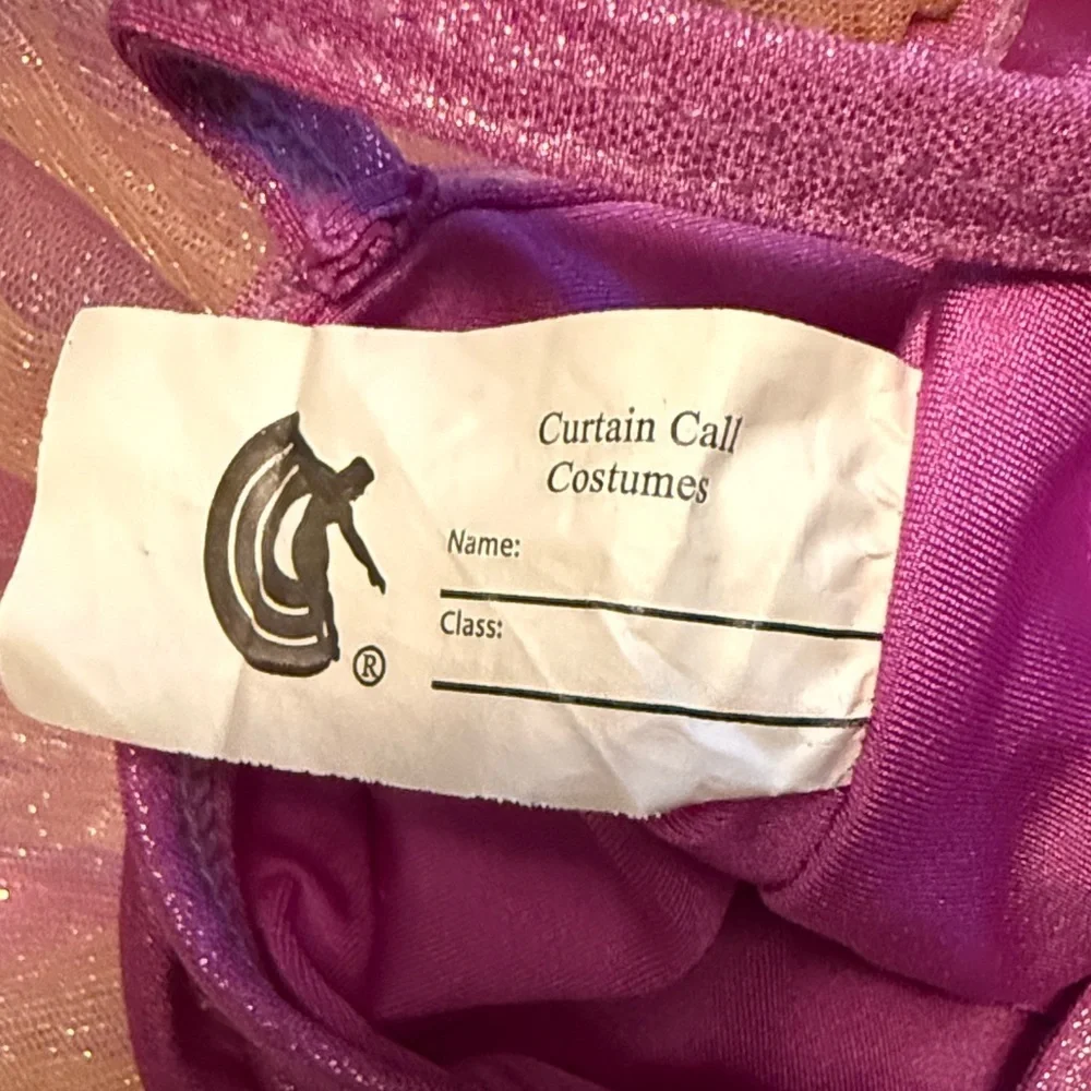 Curtain Call Kids Costume Dress Size 7/8 Girls Ballet Dance Theater